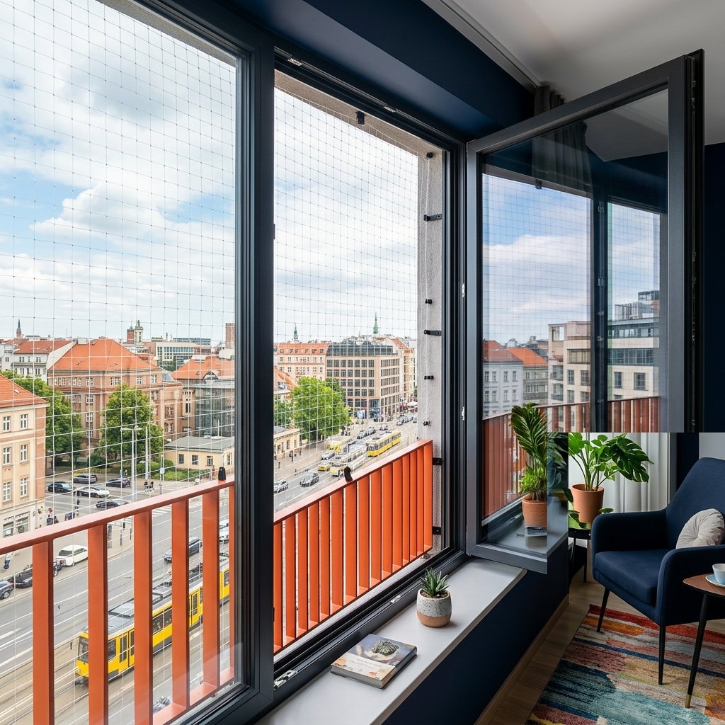 Myraa Pigeon Safety Nets for Balconies